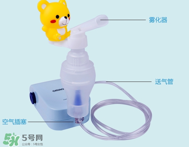 欧姆龙压缩式雾化器怎么用?欧姆龙压缩式雾化器使用方法