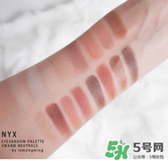 NYX16色眼影盘 NYX16色眼影盘画法